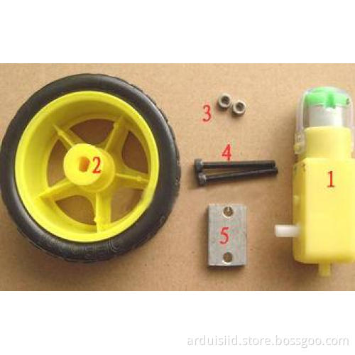 Smart Car Chassis Remote Control Car Parts Suits for Arduin